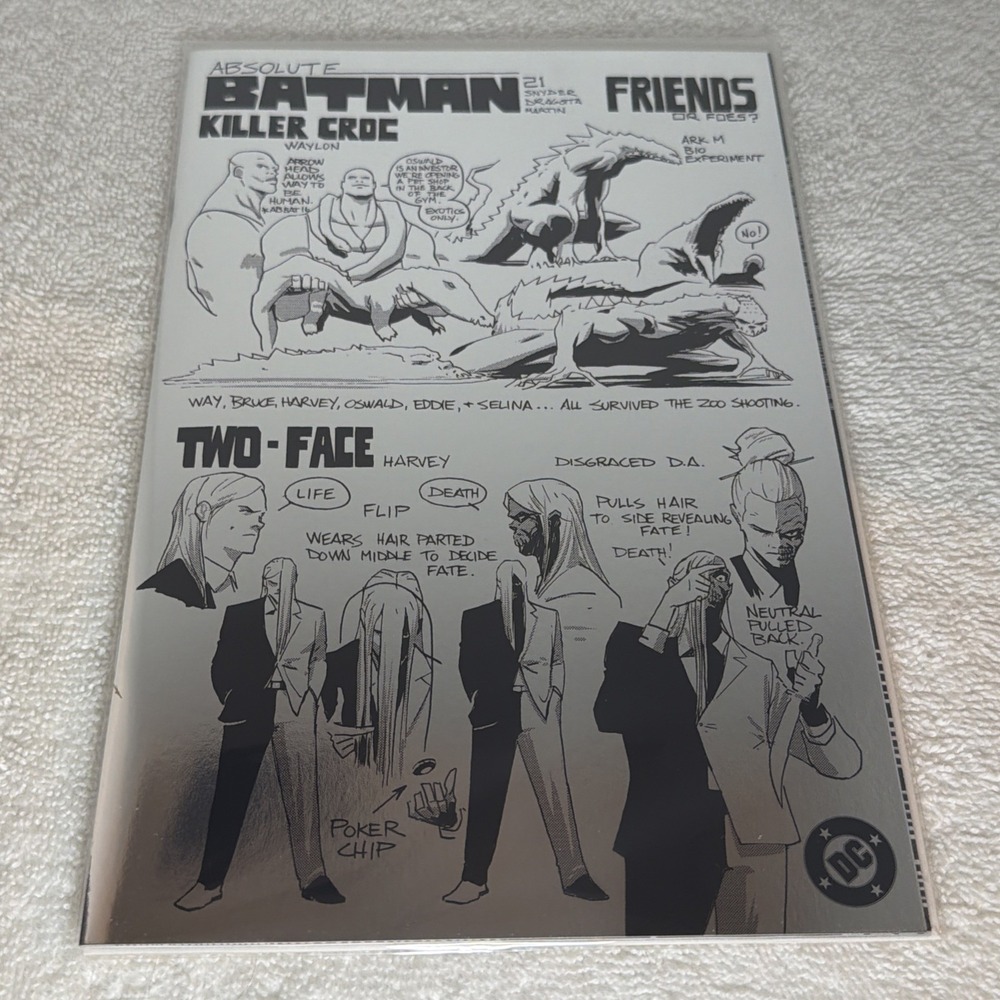 ABSOLUTE BATMAN #21 FELIX COMIC ART DRAGOTTA EXCLUSIVE FOIL - IN HAND
